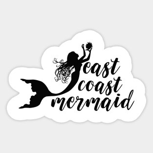 East Coast Mermaid Sticker